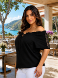 MÓNACO NOIR BLOUSE