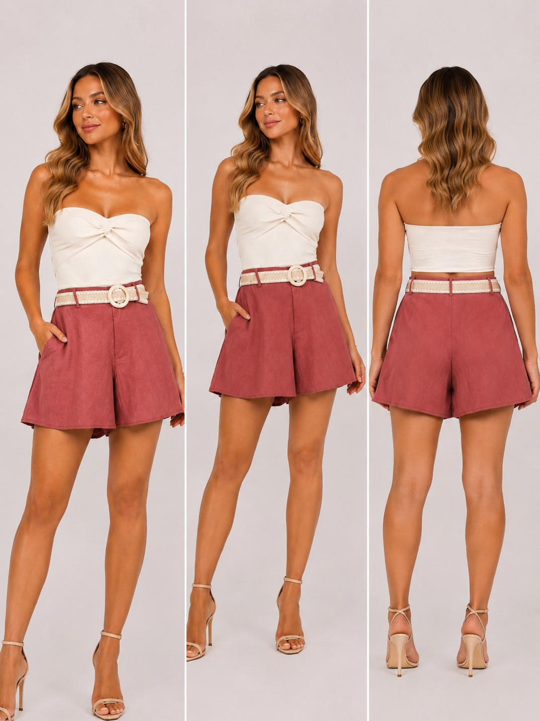 CAMILA HIGH- WAIST SHORTS